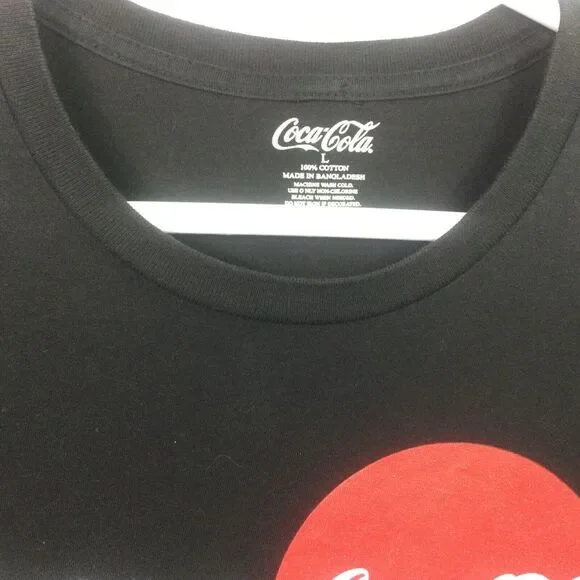 World of Coca-Cola Atlanta T Shirt‎ Mens Size L Black Tee Graphic Logo Unisex - Picture 4 of 5